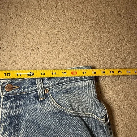 LL L.L. Bean Mens Double L Blue Jeans Fleece Lined 100% Cotton 36W 32L - Picture 10 of 12